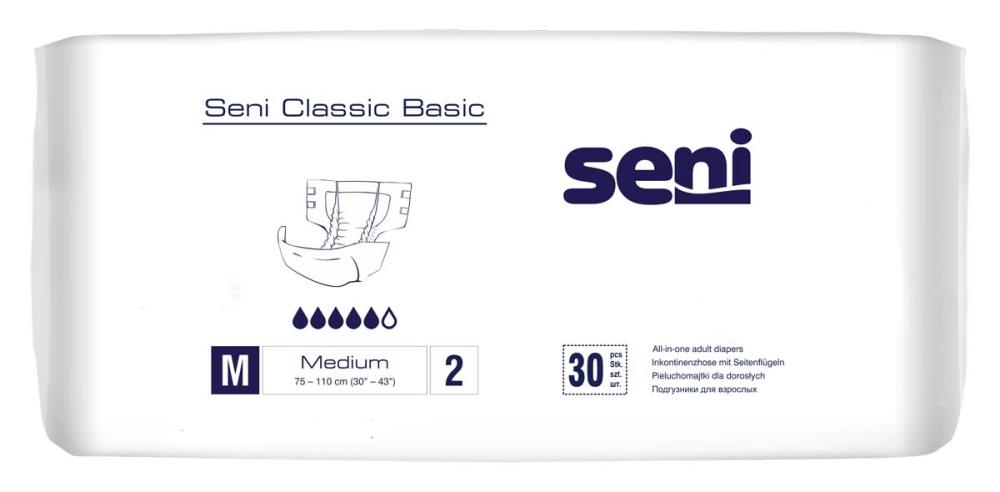 Seni Classic Basic - Medium (75 - 110 cm) - Windelslips