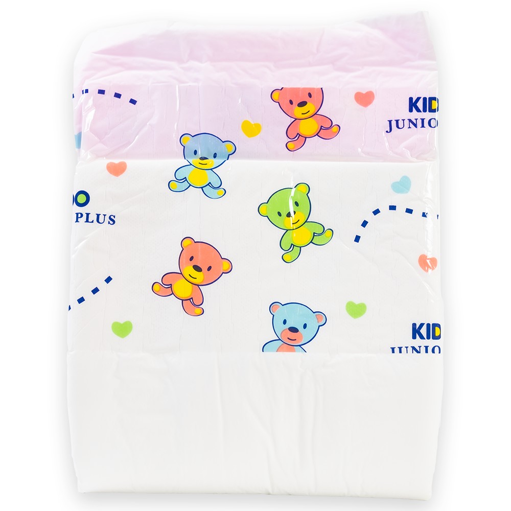 Kiddo Junior Plus Pink - bunte Erwachsenenwindel - L - Probe