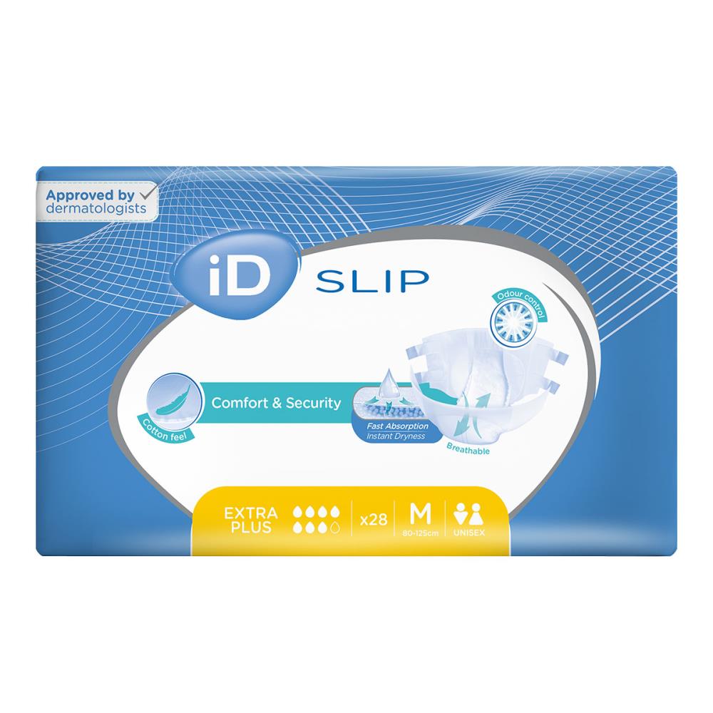 iD Slip Extra Plus - Medium- 28 Windeln - Cotton Feel