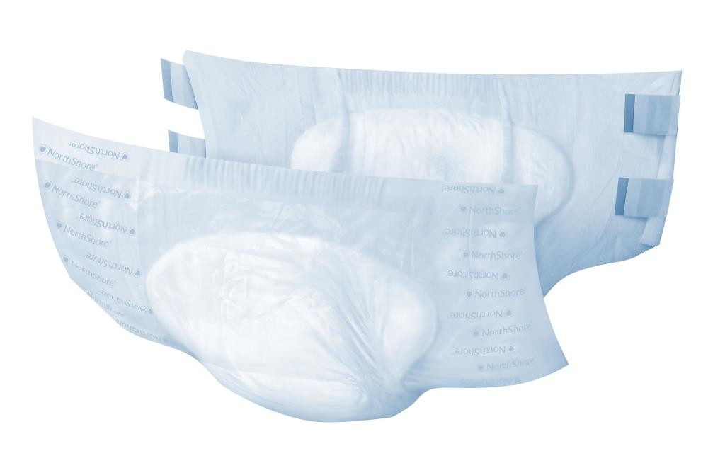 Northshore Megamax Windeln - Medium - weiß - Probe