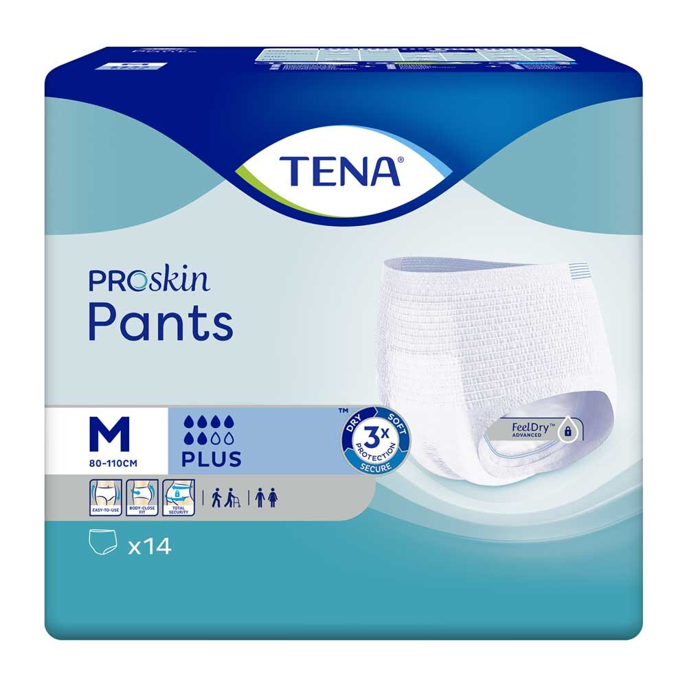 Tena Pants Plus Proskin - M (80 - 110 cm) - Karton