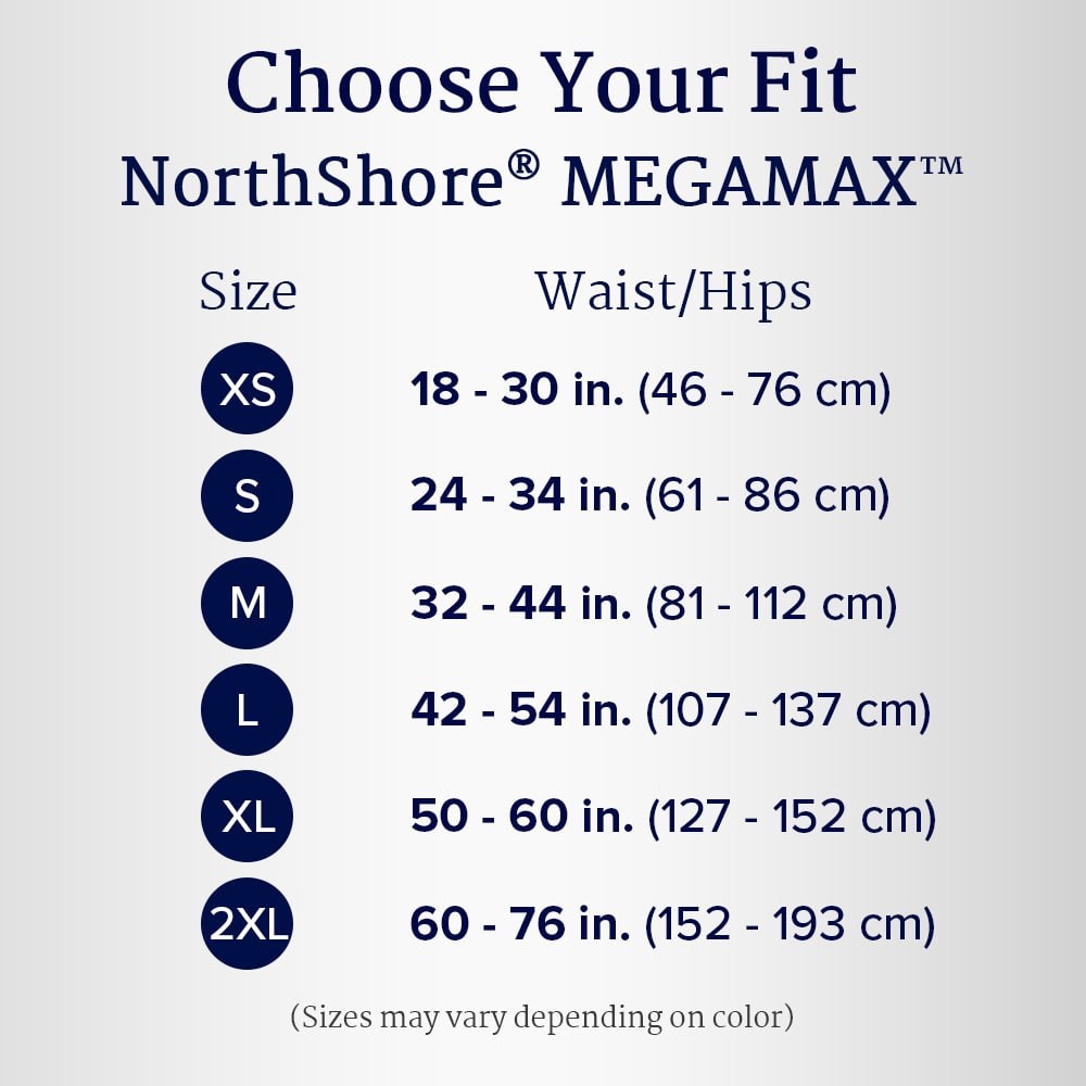 Northshore Megamax Windeln - XL - blau