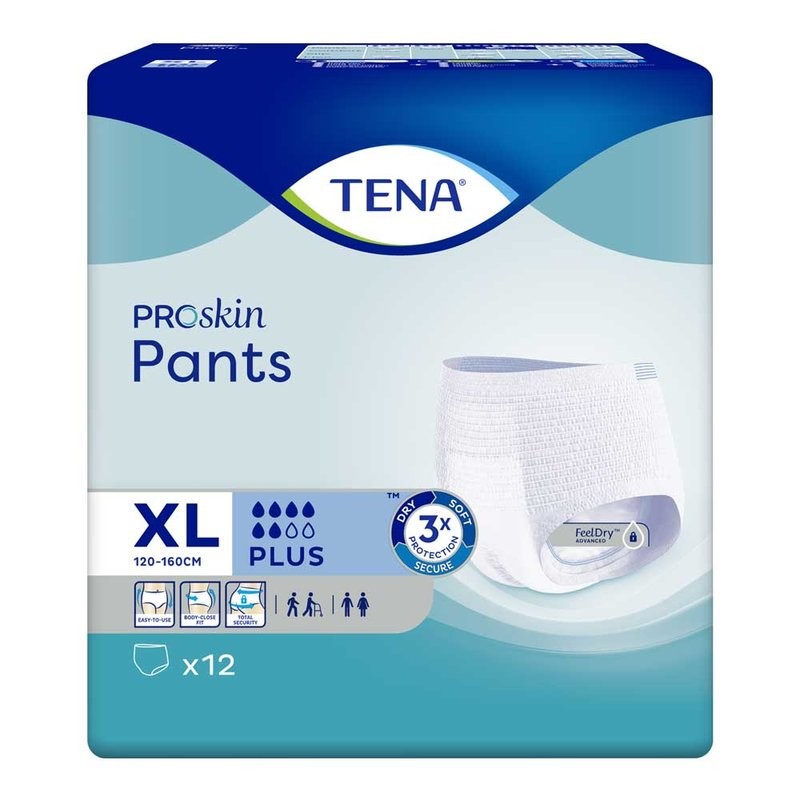 Tena Pants Plus ProSkin - XL (120 - 160 cm)