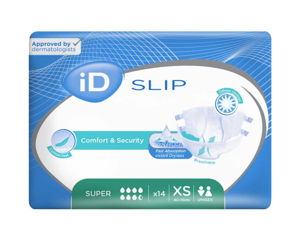 iD Slip Super - X-Small - 14 Windeln