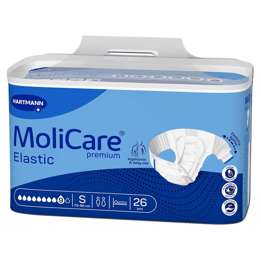 MoliCare Premium Elastic 9 Tropfen - Small - Karton