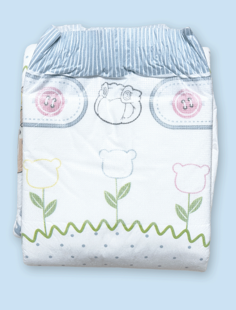 Lil Comforts Teddy Bums - M - bunte Erwachsenenwindel