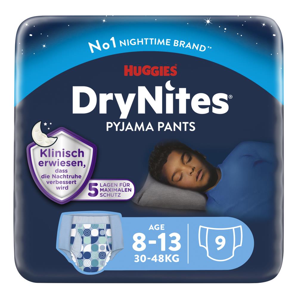 DryNites Windelpants - Jungs 8-13 Jahre - Karton