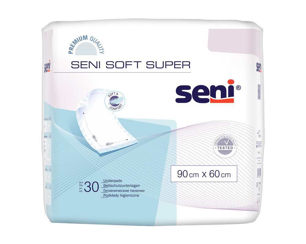 Seni Soft Super Bettschutzauflage - 60 x 90 cm