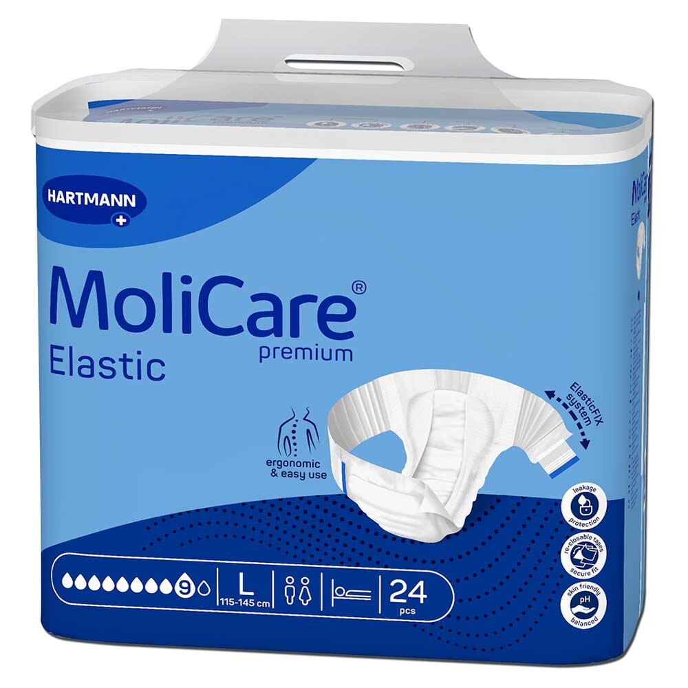 MoliCare Premium Elastic 9 Tropfen - Large (120-150 cm)