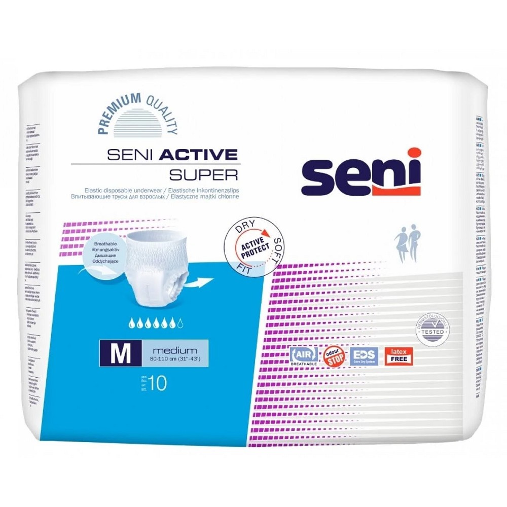 Seni Active Super - M (75 - 110 cm) - Windelpants
