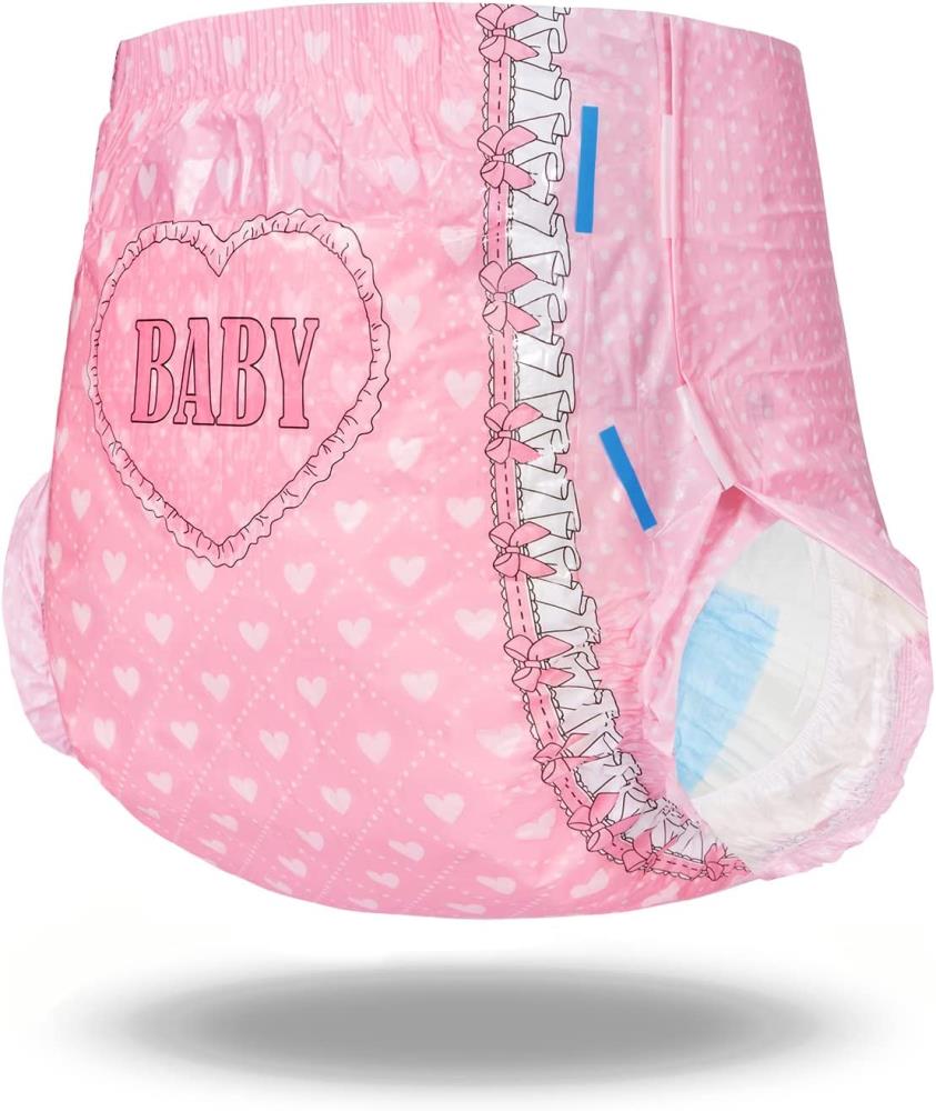 LFB Blushing Baby - rosa Windeln für Erwachsene - M