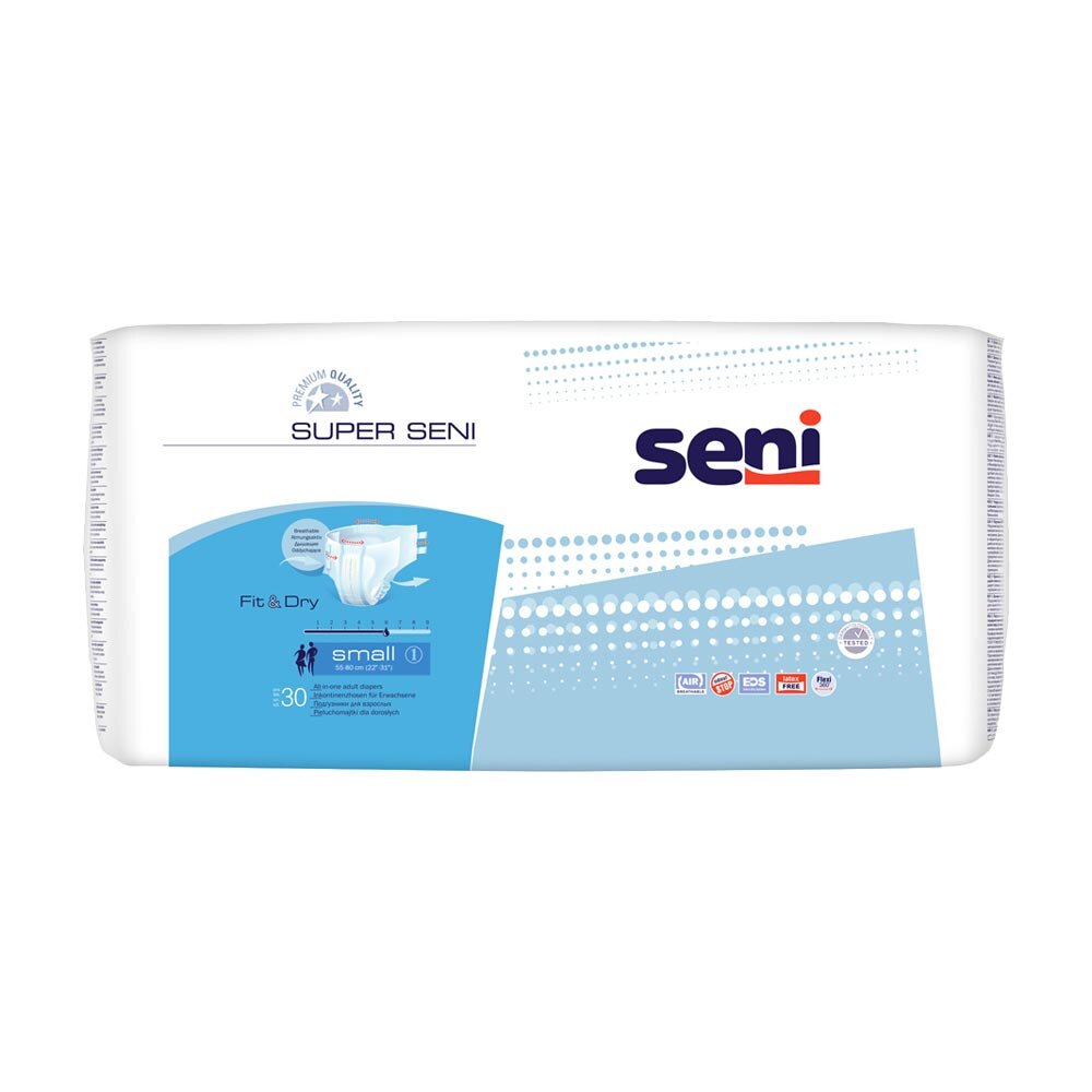 Super Seni - S (55 - 80 cm) - Karton