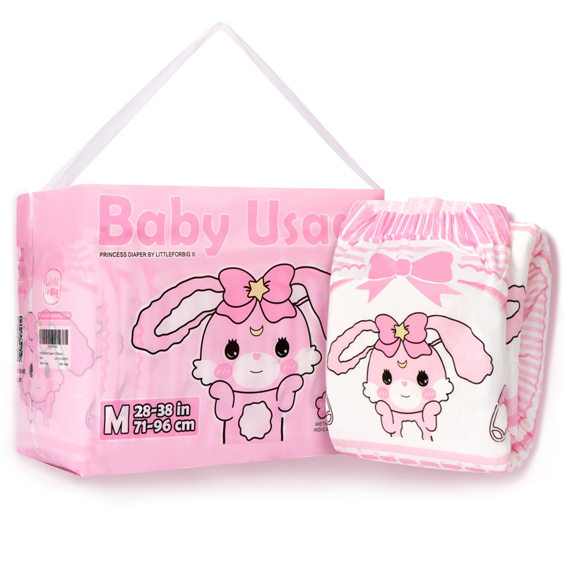 LFB Baby Usagi - Bunte Windeln für Erwachsene - M