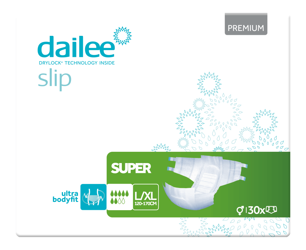 Dailee Slip Premium Super - L/XL- Karton