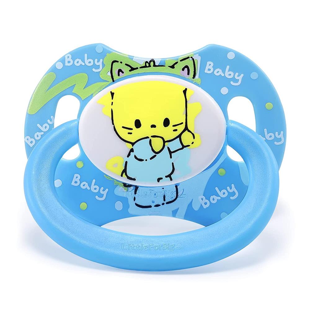 LFB Schnuller für Erwachsene - Baby Cuties Blue Kitty