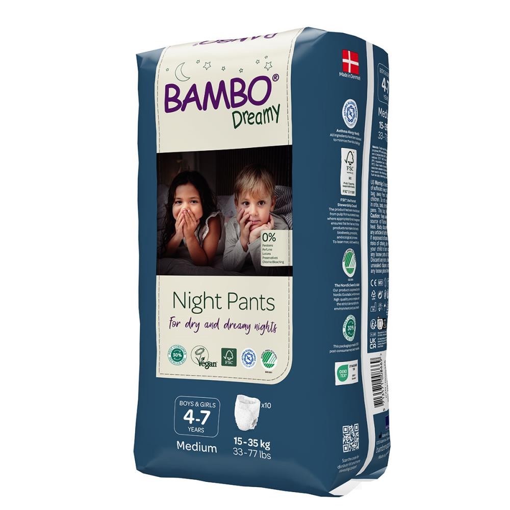 Bambo Dreamy Windelunterhosen - 4-7 Jahre - unisex - Probe