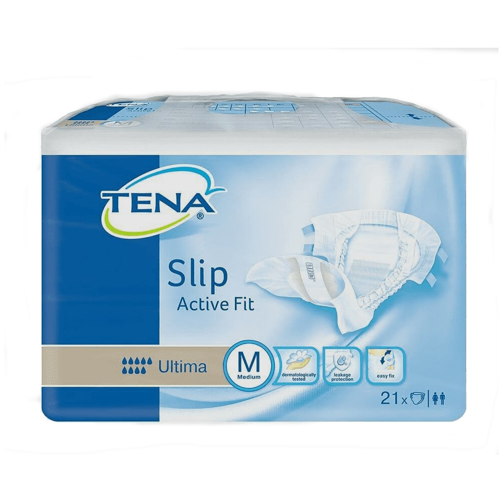 Tena Slip Active Fit Ultima - Medium - Windeln mit Folie