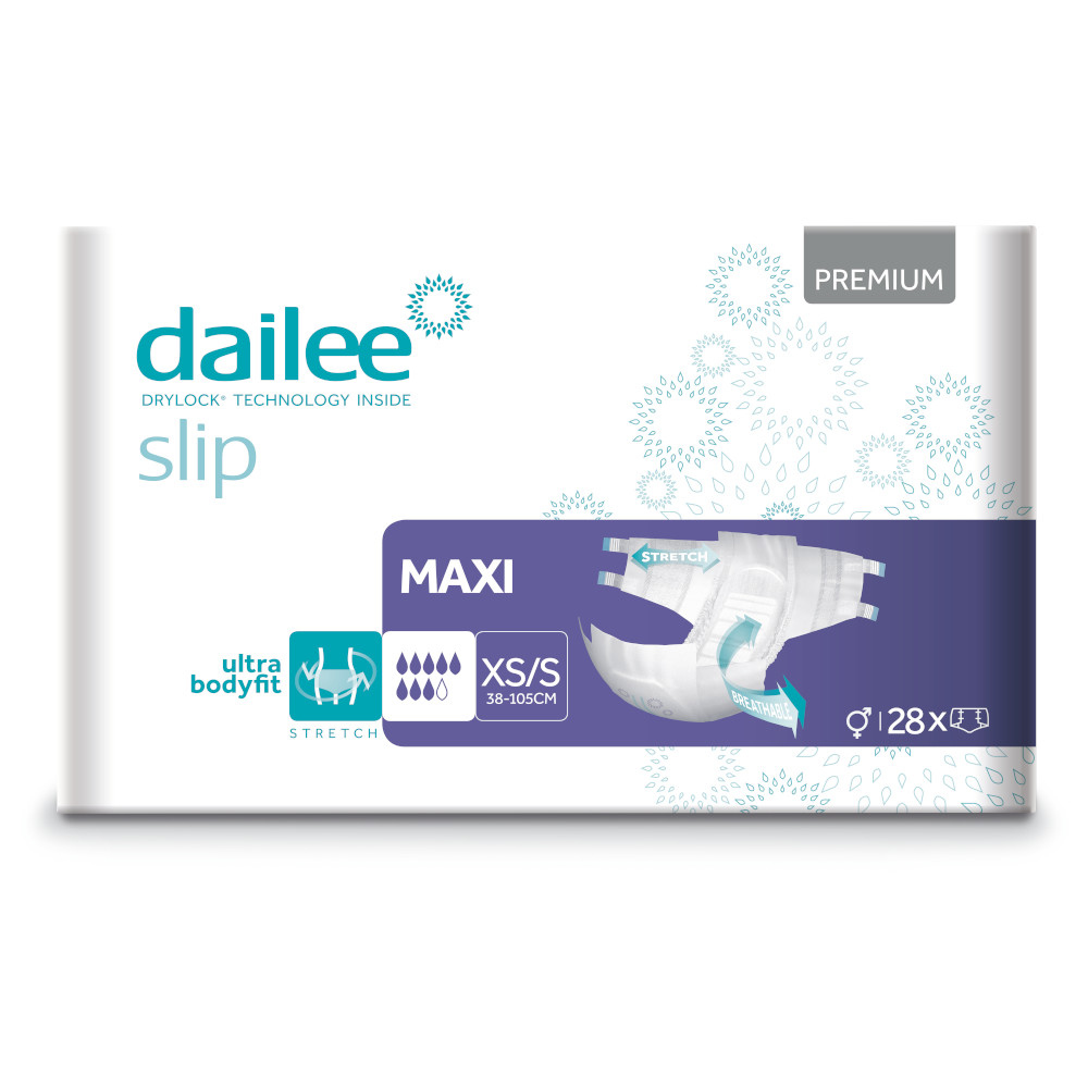 Dailee Slip Premium Maxi - XS/S - Karton
