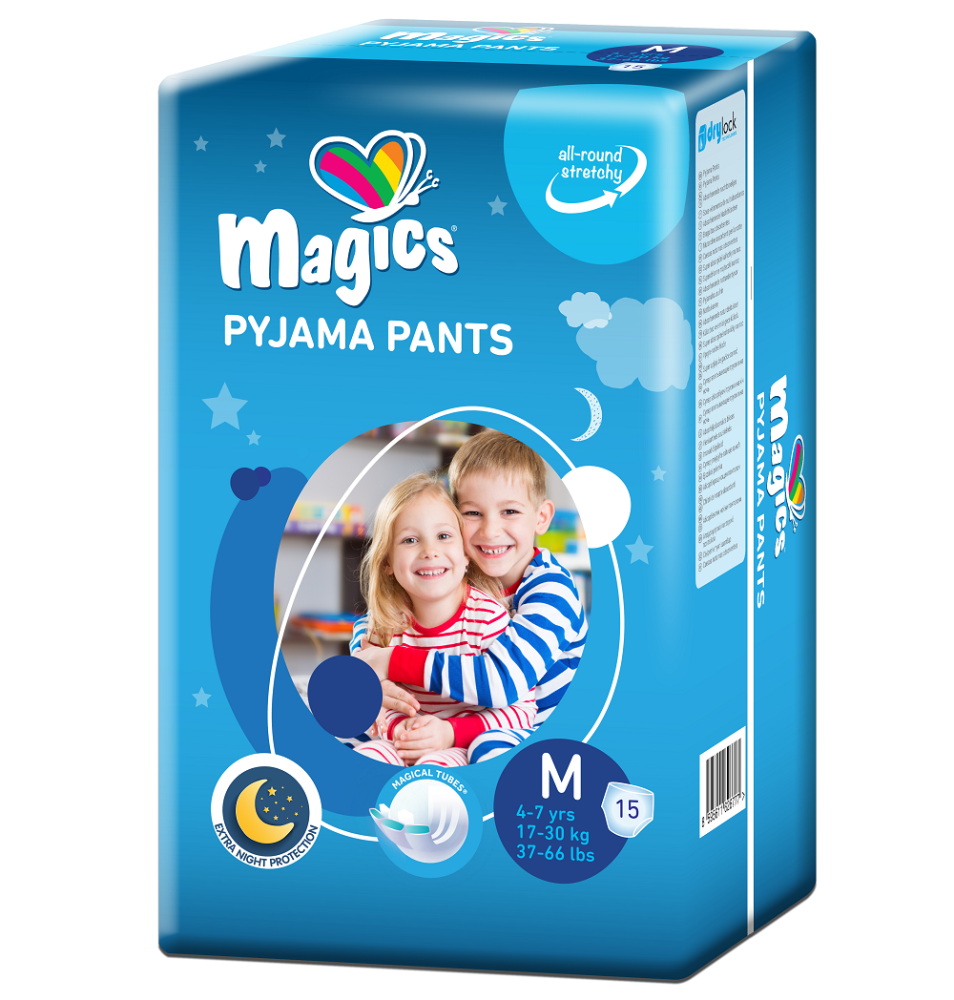 Magics Pyjama Pants - Windelunterhosen 4-7 Jahre