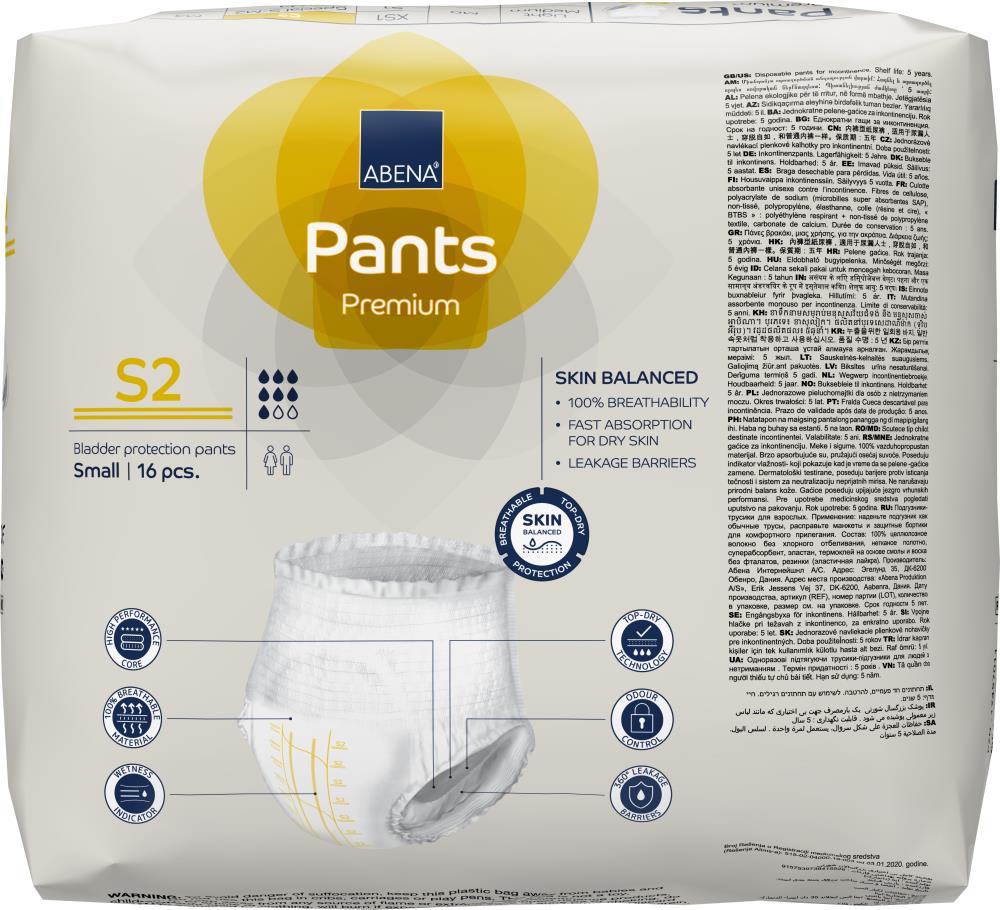 Abena Pants Premium - S2 (60-90 cm) - Karton