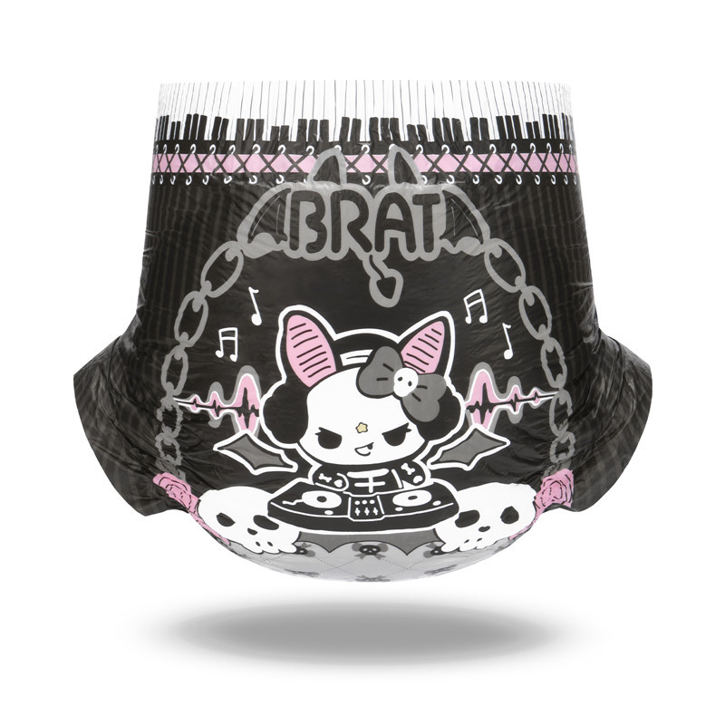 LFB Goth BRAT - Medium - Gothic Style Windeln für Erwachsene