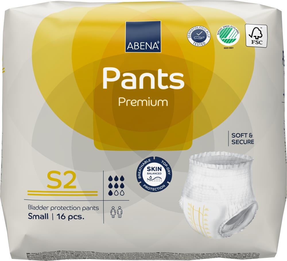 Abena Pants Premium - S2 (60-90 cm) - Karton