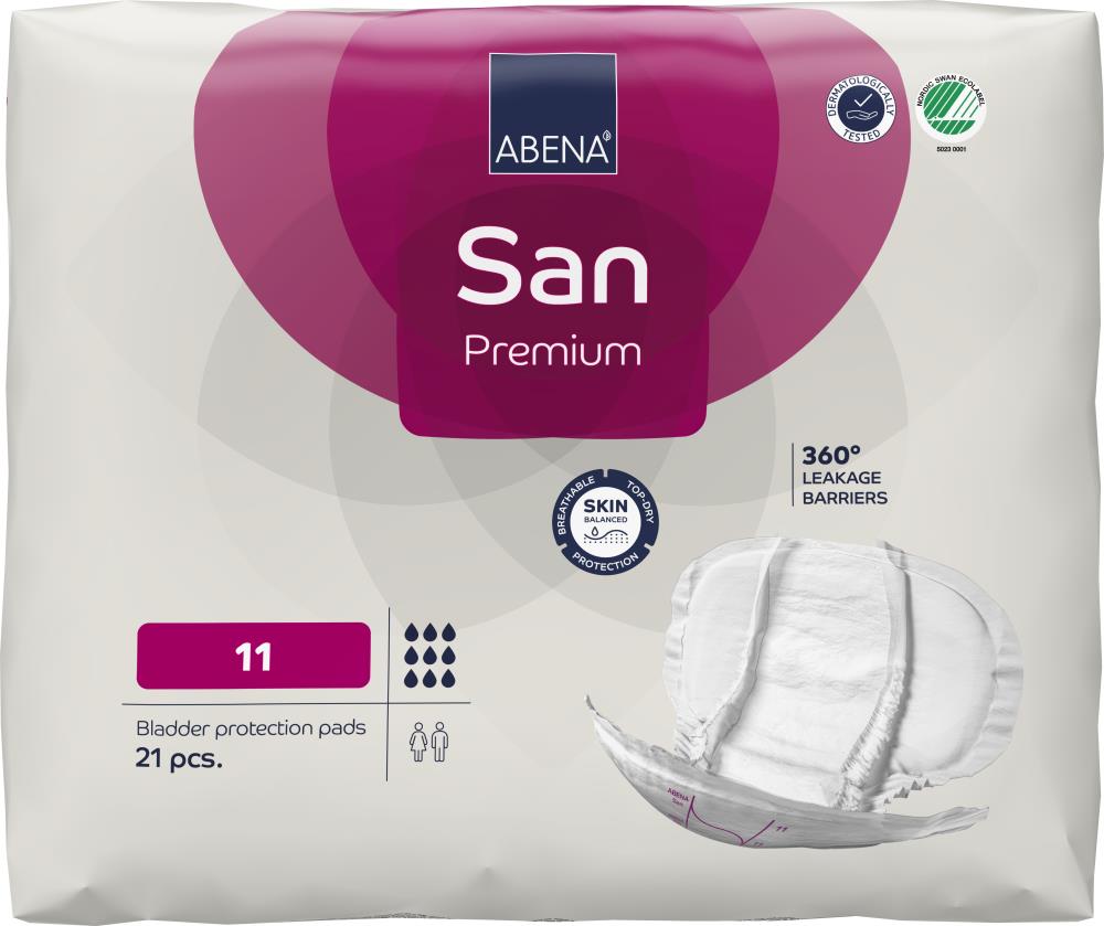 Abena San Premium 11 - anatomische Inkontinenzvorlage