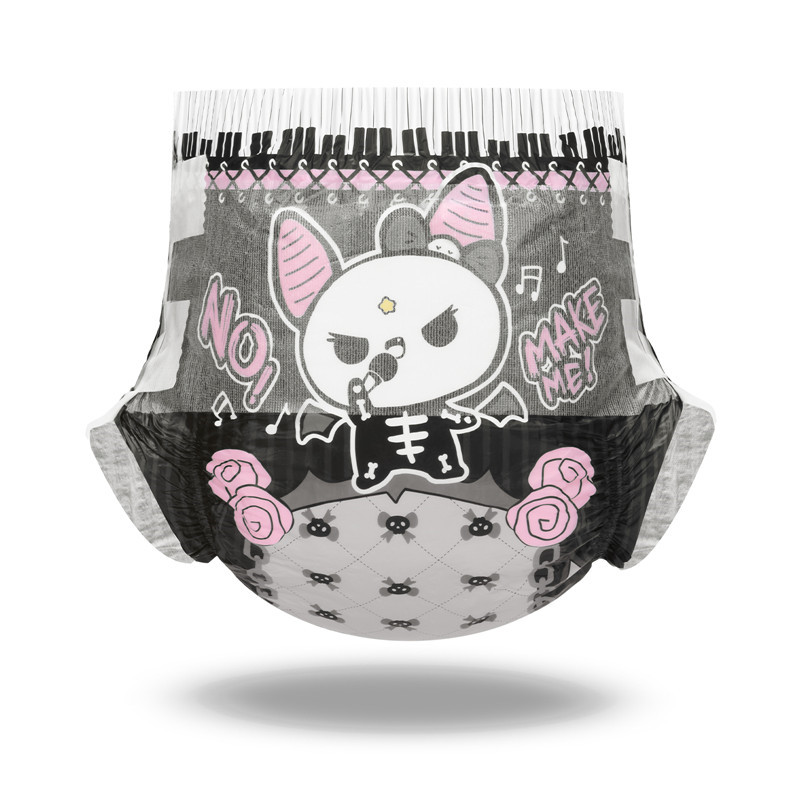 LFB Goth BRAT - Medium - Gothic Style Windeln für Erwachsene