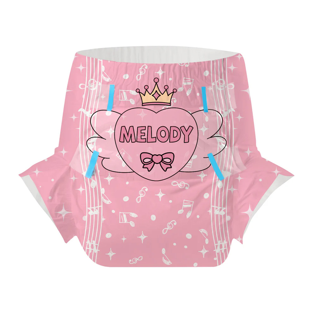 CutiePlusU Baby Melody - M - bunte Windeln für Erwachsene