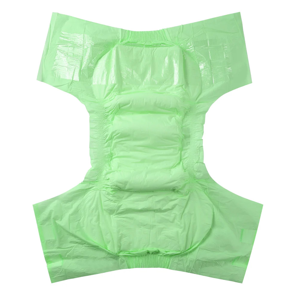 CutiePlusU ABD Green - L - Folienwindeln für Erwachsene
