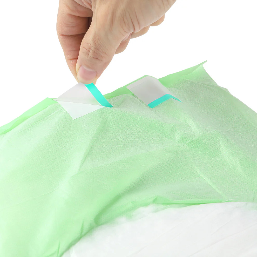 CutiePlusU ABD Green - L - Folienwindeln für Erwachsene