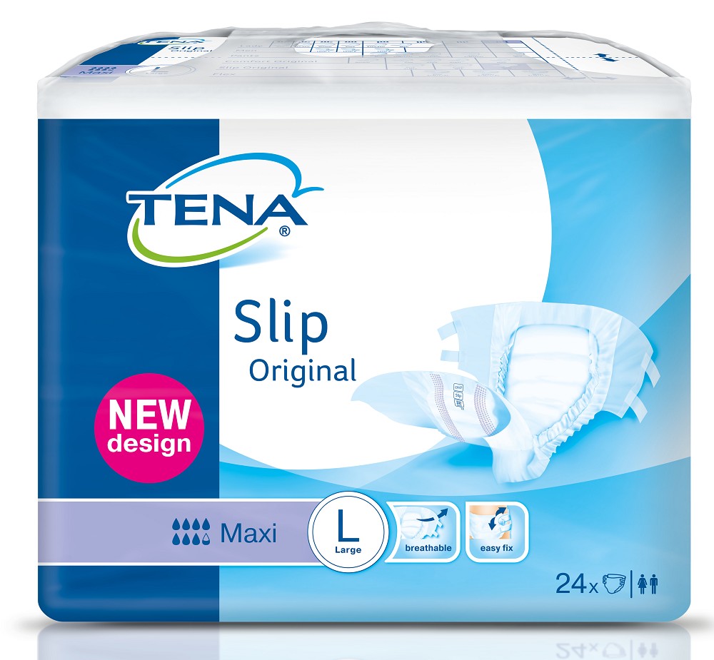 Tena Slip Original Maxi - L (92 - 144 cm) - mit Folie