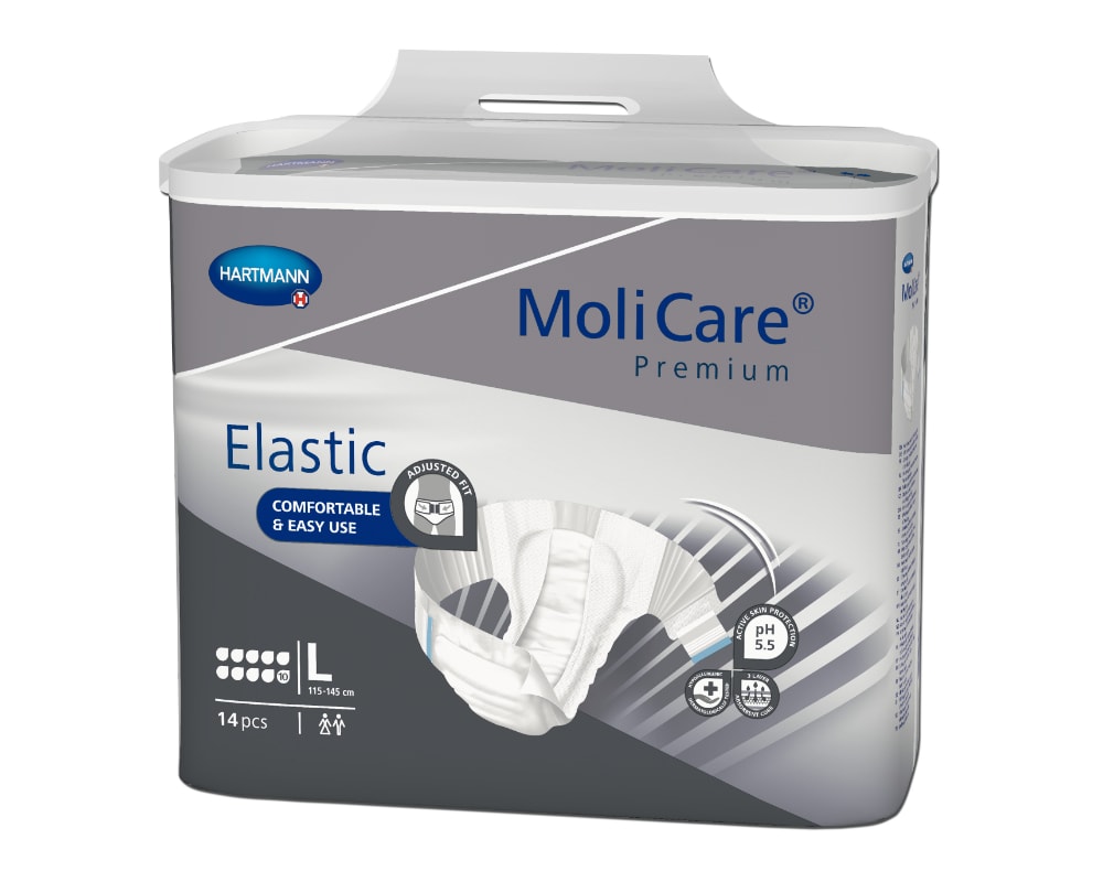 MoliCare Premium Elastic 10 Tropfen - Large (120-150 cm)