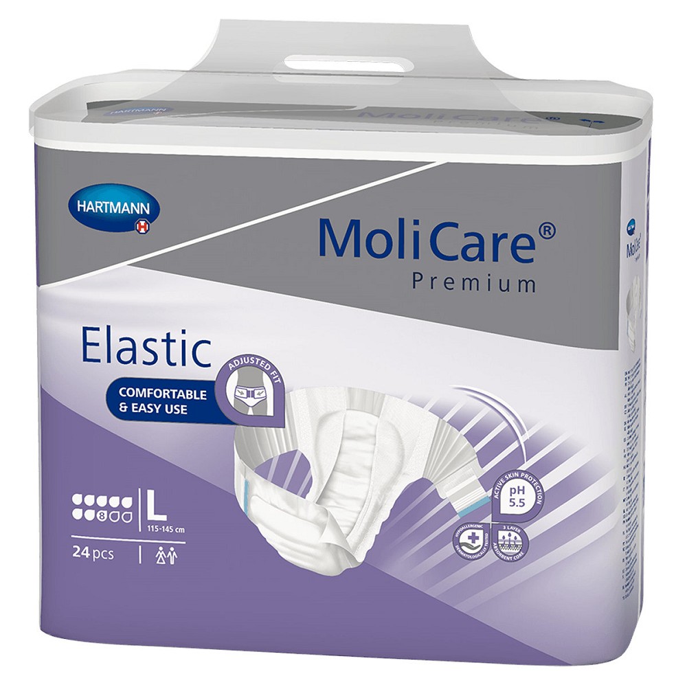 MoliCare Premium Elastic 8 Tropfen - Large (120-150 cm)