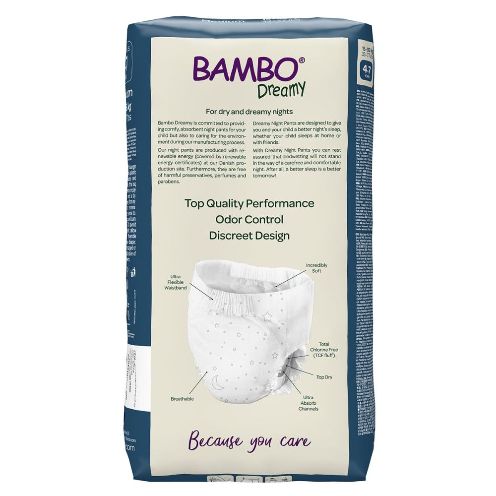 Bambo Dreamy Windelunterhosen - 4-7 Jahre - unisex