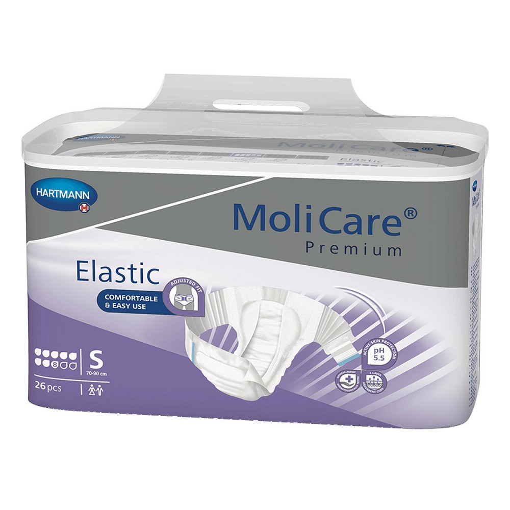 MoliCare Premium Elastic 8 Tropfen - Small (60-90 cm) Probe
