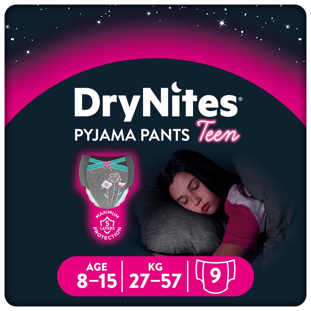 DryNites Windelpants - für Mädchen von 8-15 Jahren