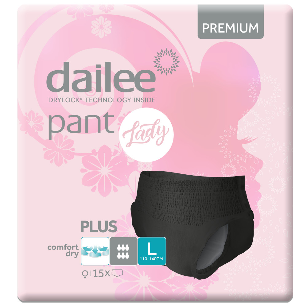 Dailee Pant Lady Premium Plus - L (110 - 140 cm) - Karton