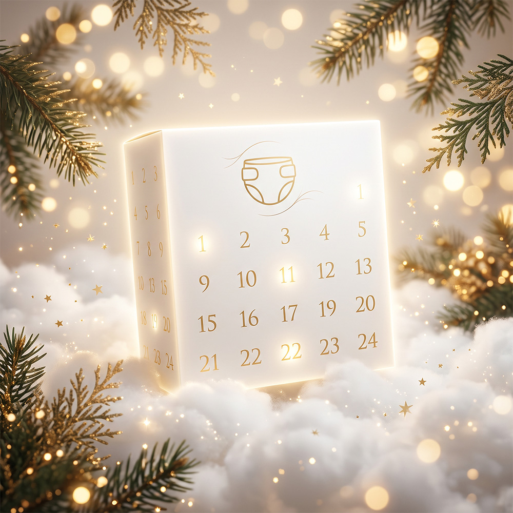 Windeladventskalender - Medium - für Erwachsene