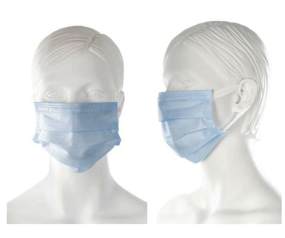Medizinische OP-Gesichtsmaske - 50 Stück