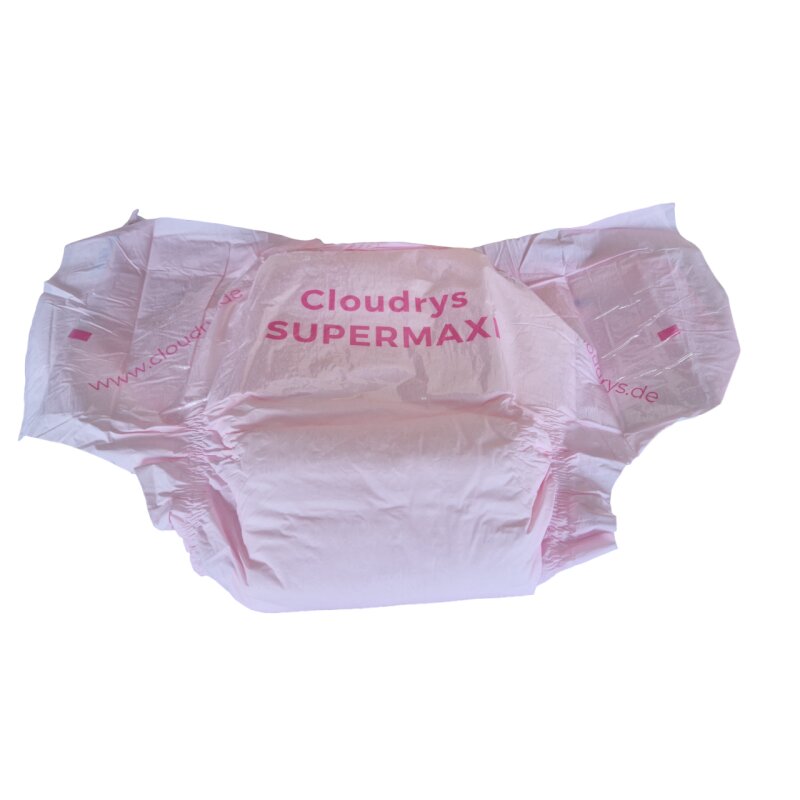 Cloudrys Supermaxi L - rosa - extra saugstarke Folienwindel
