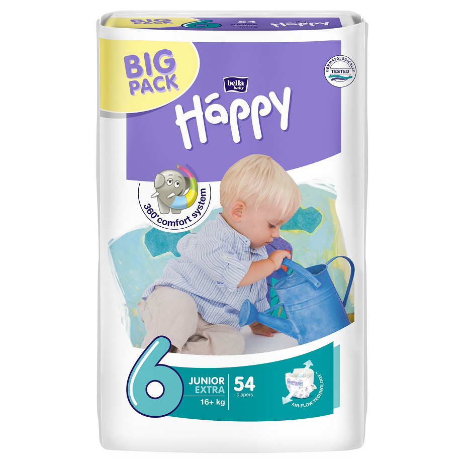 Bella Baby Happy - Größe 6 Junior Extra (16+ kg) - Bigpack