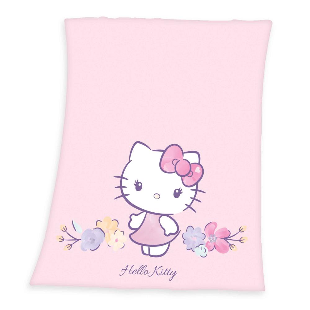 Fleecedecke Hello Kitty - 130 x 160 cm