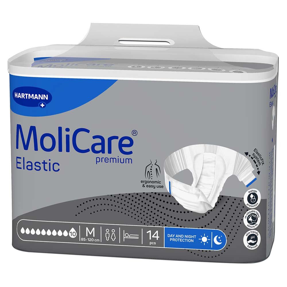 MoliCare Premium Elastic 10 Tropfen - Medium - Karton